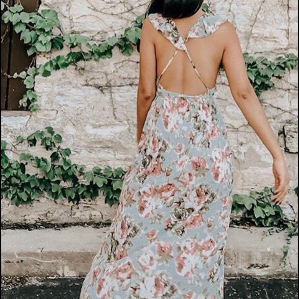 CRISSCROSSED DRESS - Picture 3 of 12